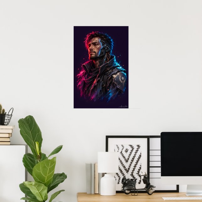 Ronin-Schaltkreis Poster (Heimbüro)