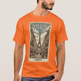 Ronins passen auf Retro Paris Street T-Shirt