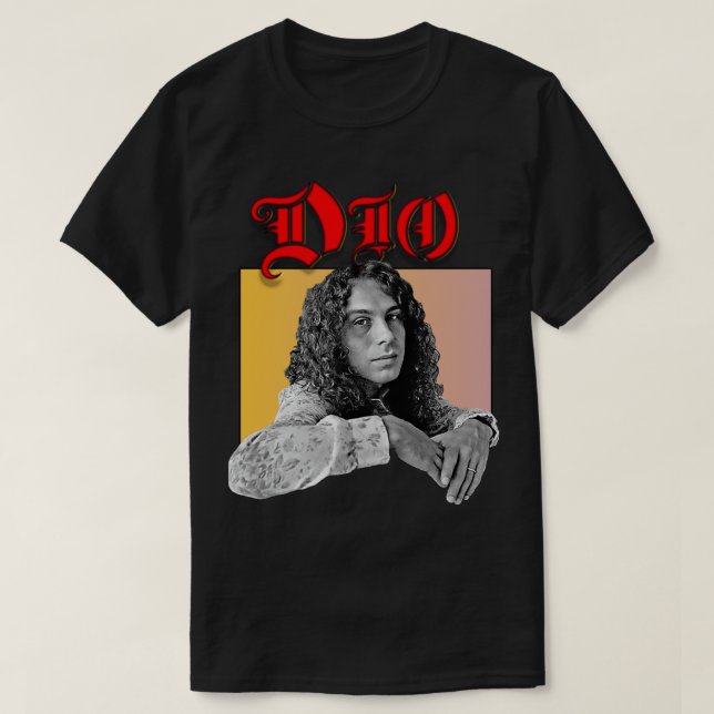 Ronnie James Dio T-Shirt (Design vorne)
