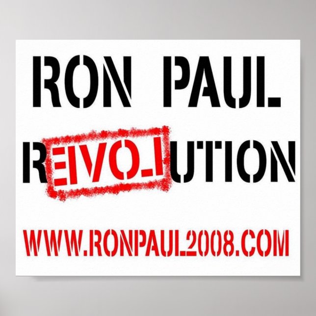 RONPAULRevolution Poster (Vorne)