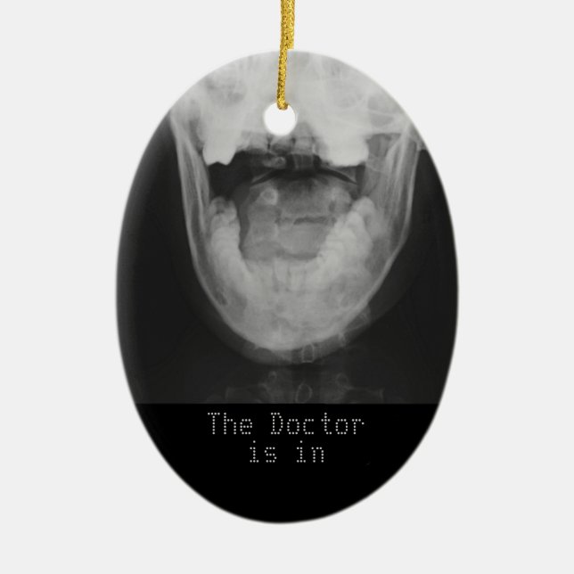 Röntgen 3 keramik ornament (Vorne)