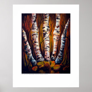 Röntgen Cover Art - Metacarpal Birch von L. Rainey Poster