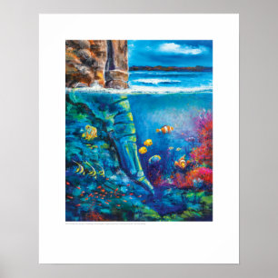 Röntgen Cover Art - Ocean Rock Tarsals von L. Rain Poster