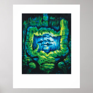 Röntgen-Cover Art - Unterwasser-Colon-Höhle von L. Poster