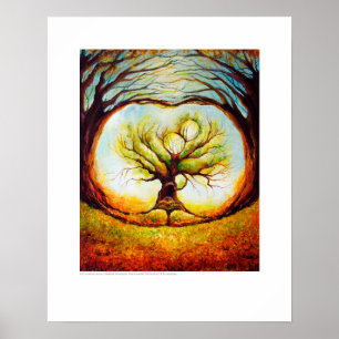 Röntgen-Deckkunst - Alte Eichenkiste CT von L. Rai Poster