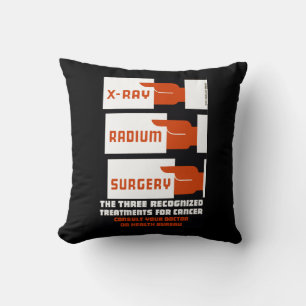 Röntgen, Radium, Chirurgie Kissen