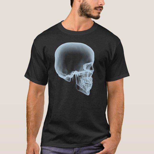 Röntgen-Schädel T-Shirt (Vorderseite)