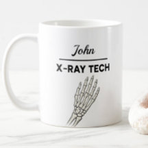 RÖNTGEN-TECHNIK Personalisierter Name Radiographie