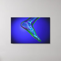 Röntgenaufnahme des menschlichen Fußes 1