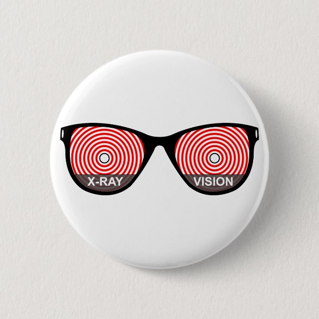 Röntgenbrille Knopf Button (Vorderseite)