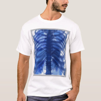 Röntgenstrahl-Blau T-Shirt