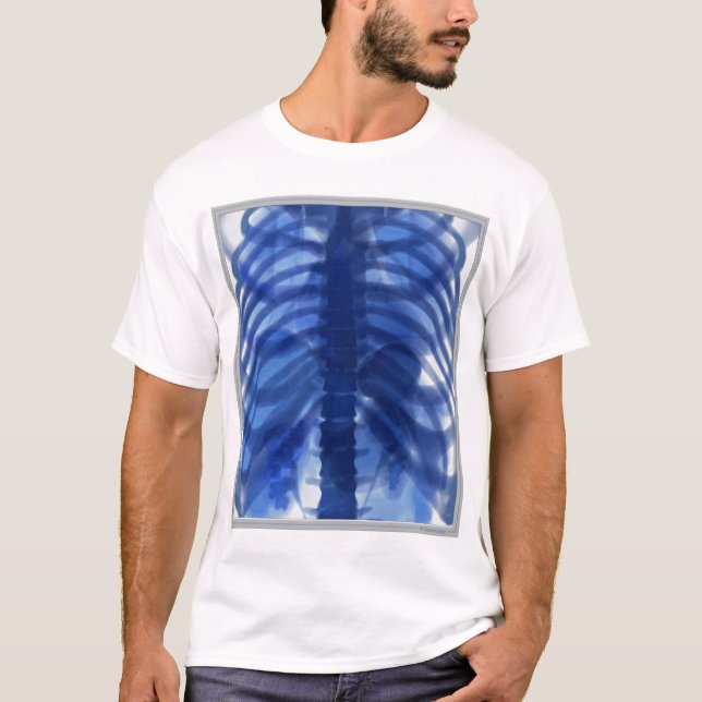 Röntgenstrahl-Blau T-Shirt (Vorderseite)