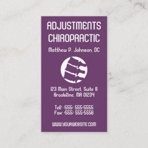 Röntgenstrahl-Kunst-vertikale Visitenkarte