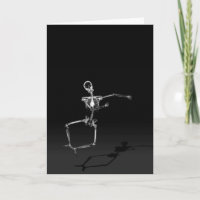 RÖNTGENSTRAHL-SKELETON FREUDE-SPRUNG B&W