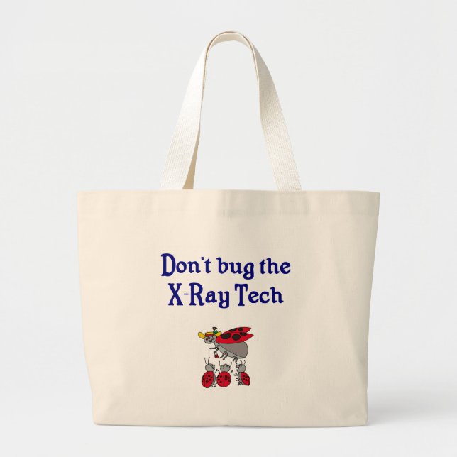 Röntgenstrahltech-Taschen-Tasche Jumbo Stoffbeutel (Vorne)
