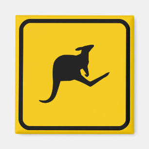 Roo Xing Schild Magnet