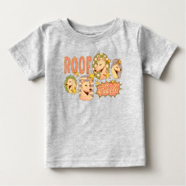 Roof Club / Hunde-Illustrationen Baby T-shirt