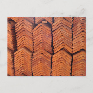 Roof Tiles vietnam Postkarte