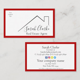 Roof Top Business Card Visitenkarte