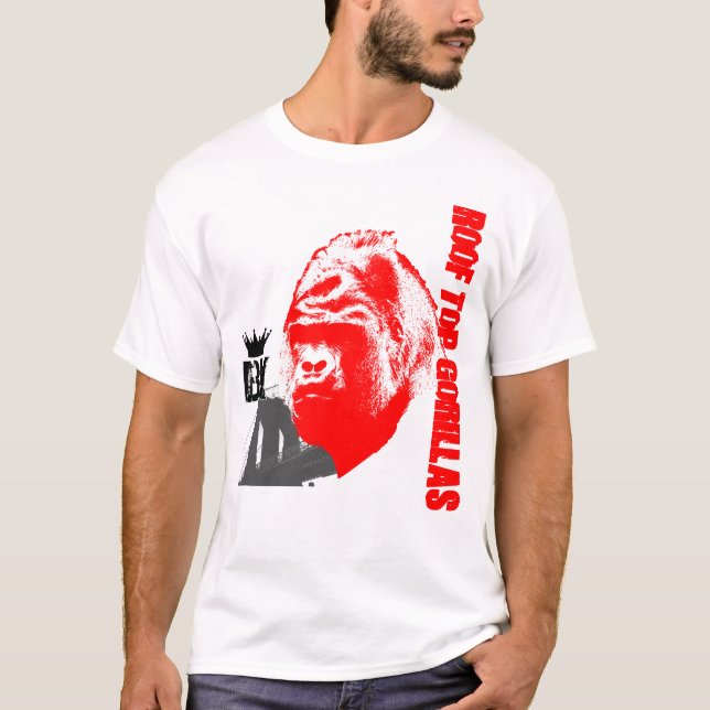 Roof Top Gorilla Brooklyn T-Shirt (Vorderseite)