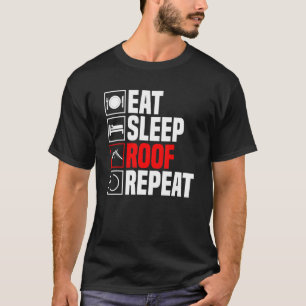 Roofer Craft Roof Roofing Beruf T-Shirt