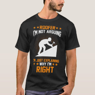 Roofer-Dachgeschenk  T-Shirt