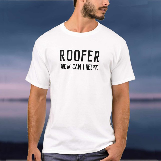 Roofer - Dachgesellschaft T-Shirt (Von Creator hochgeladen)