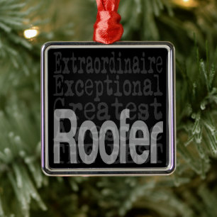 Roofer Extraordinaire Ornament Aus Metall
