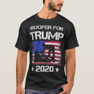 Roofer für Trump 2020 Tshirt Roofer Womens Mens Gi