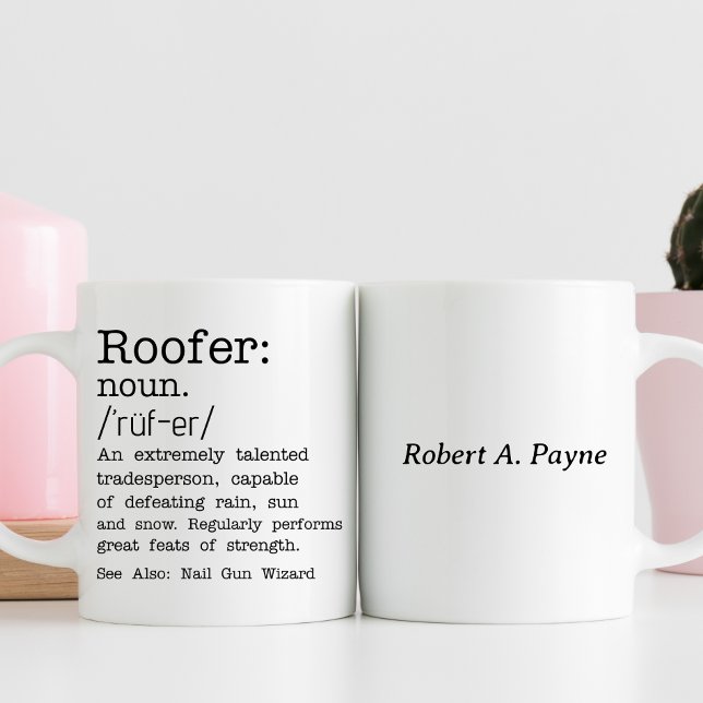 Roofer Kaffeetasse (Von Creator hochgeladen)