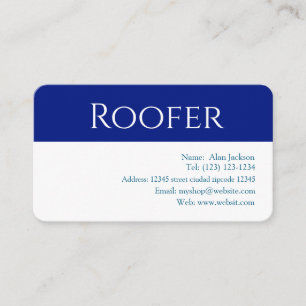 Roofer Visitenkarte
