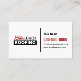 Roofing Business Cards Visitenkarte