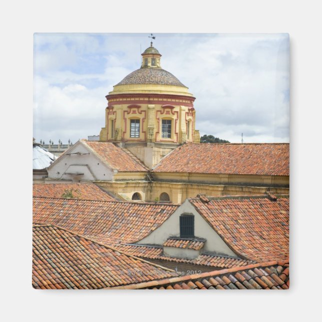 Roofops in Bogota Magnet (Vorne)