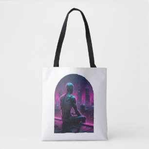 Rooftop Android City Gaze Tee