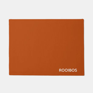 Rooibos roter brauner Name Fußmatte