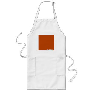 Rooibos roter brauner Name Lange Schürze