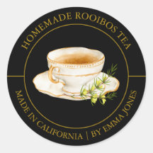 Rooibos Tea Modernes Label