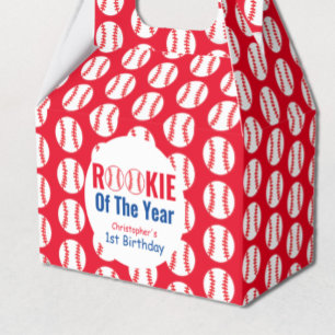 Rookie Baseball 1. Geburtstag Geschenkschachtel