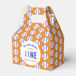 Rookie Baseball 1. Geburtstag Geschenkschachtel