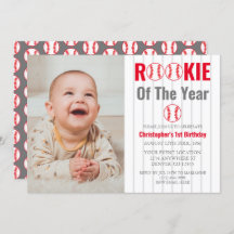 Rookie des Jahres Baseball 1. Geburtstag