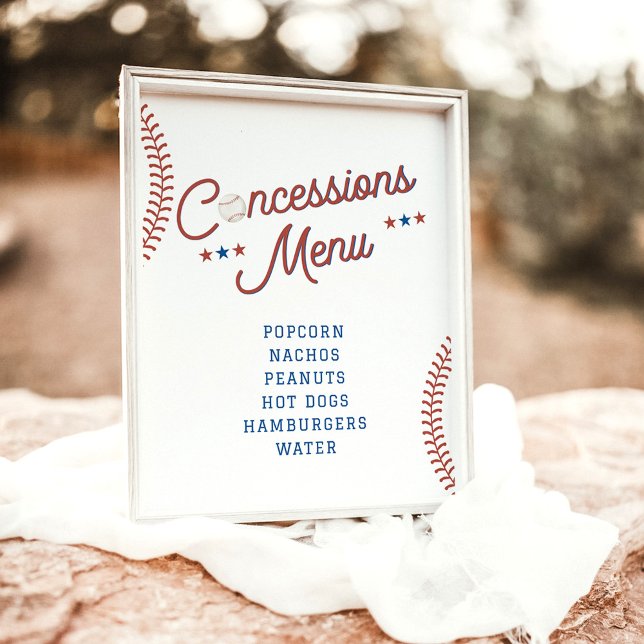 Rookie des Jahres Baseball Konzessionsstand Poster (Von Creator hochgeladen)