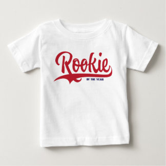 Rookie des Jahres Erster Geburtstag Baseball Shirt