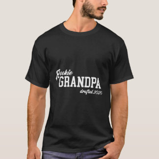 Rookie Grandpa Entwurf der Schwangerschaftsankündi T-Shirt