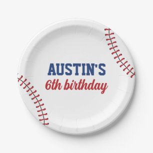 Rookie Jahr Baseball Geburtstag Pappteller