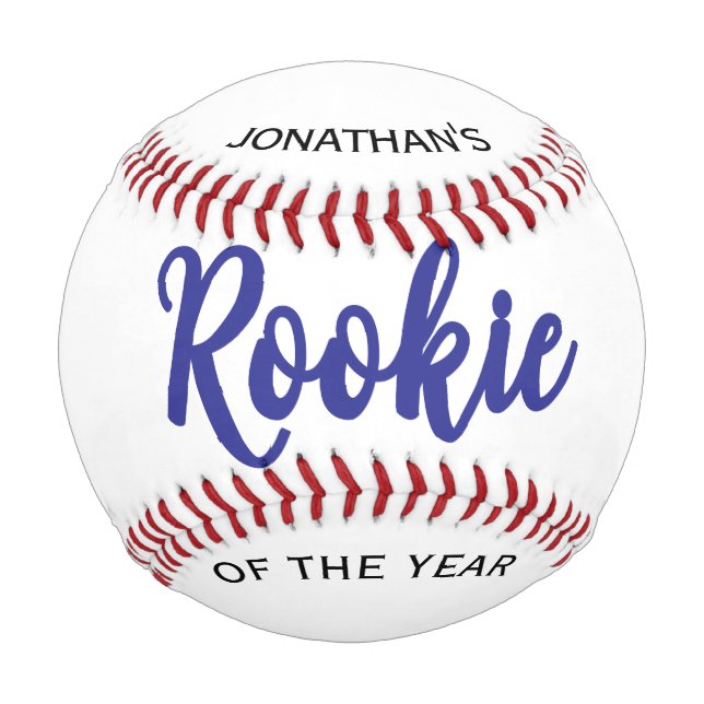 Rookie of the Year 1. Geburtstag Baseball (Vorderseite)