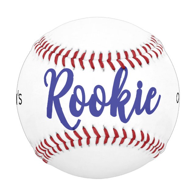 Rookie of the Year 1. Geburtstag Baseball (Vorderseite)