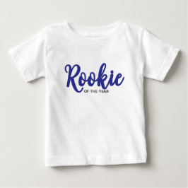 Rookie of the Year 1. Geburtstag Baseball Baby T-shirt