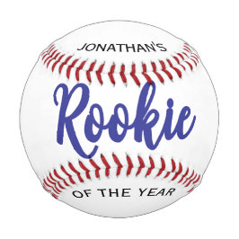 Rookie of the Year 1st Bday Baseball
