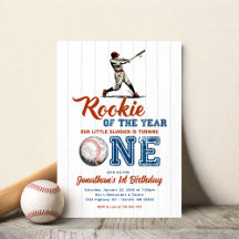 Rookie of the Year Baseball 1. Geburtstag