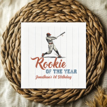 Rookie of the Year Baseball 1. Geburtstag